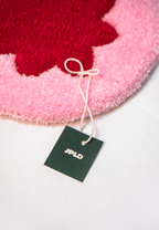 Tapis “Fleurs” Rose — Collection Pop-Up Galerie 2024