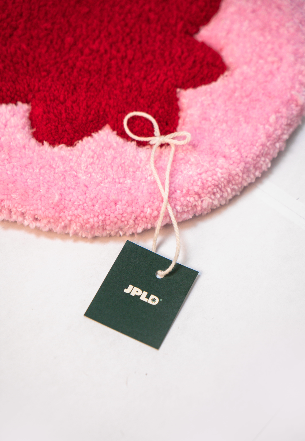 Tapis “Fleurs” Rose — Collection Pop-Up Galerie 2024