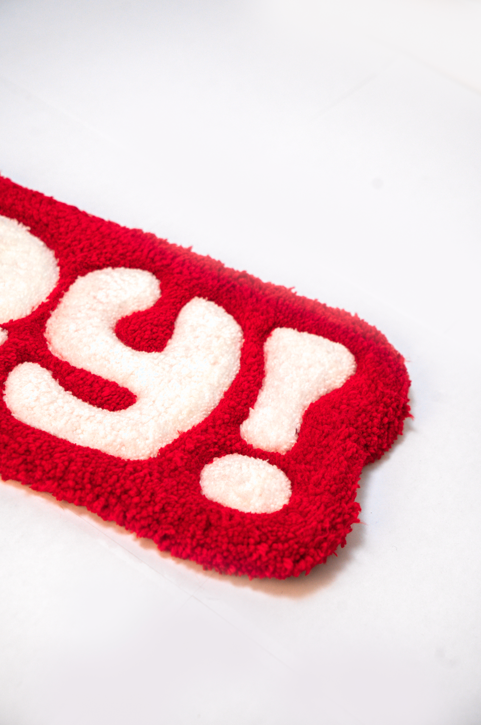 Tapis “Hey” — Collection Pop-Up Galerie 2024