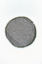 Tapis “Fleurs” Vert — Collection Pop-Up Galerie 2024