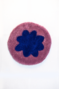 Tapis “Fleur” Violette — Collection Pop-Up Galerie 2024