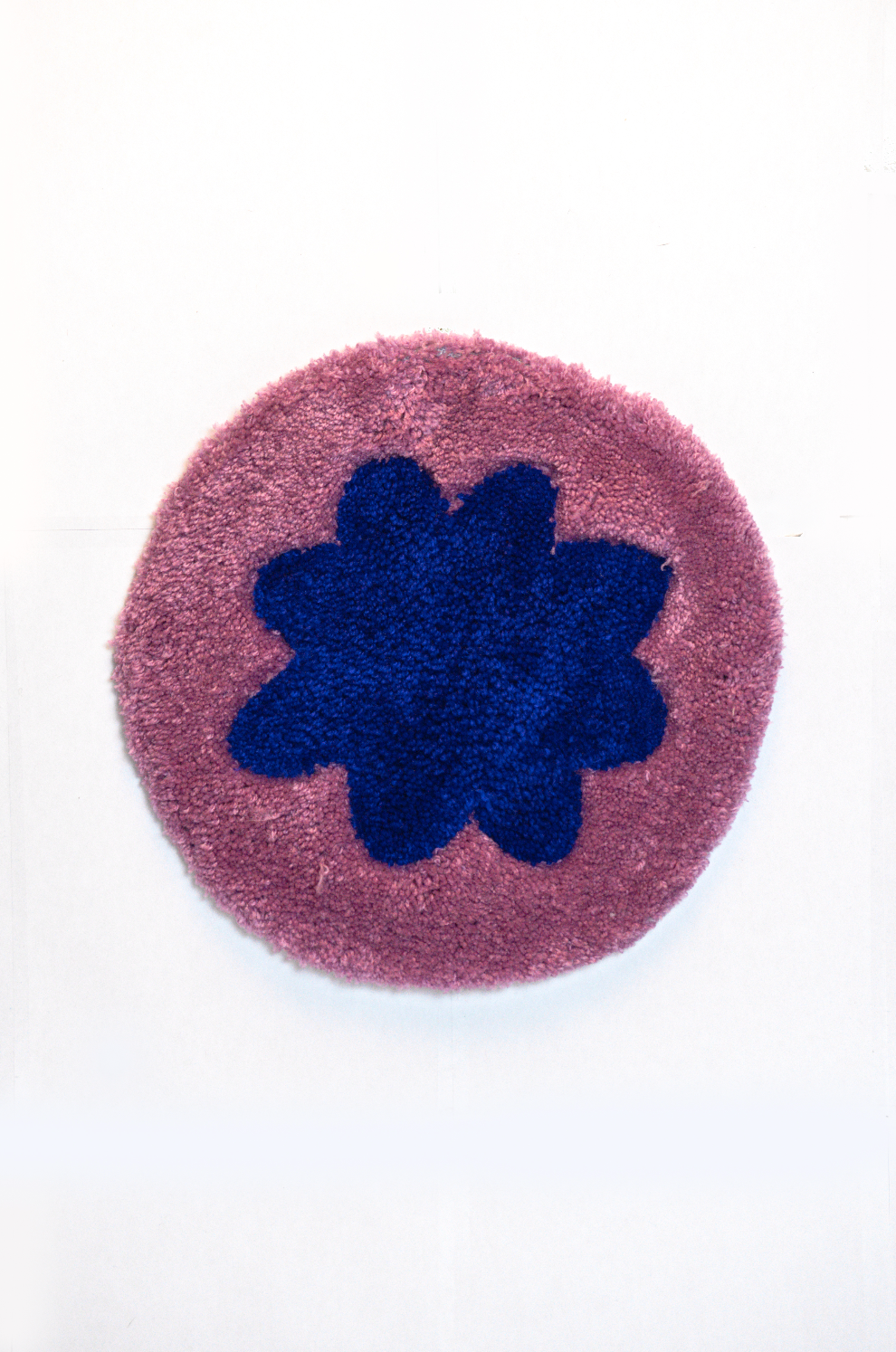 Tapis “Fleur” Violette — Collection Pop-Up Galerie 2024