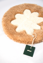 Tapis “Fleur” Beige — Collection Pop-Up Galerie 2024