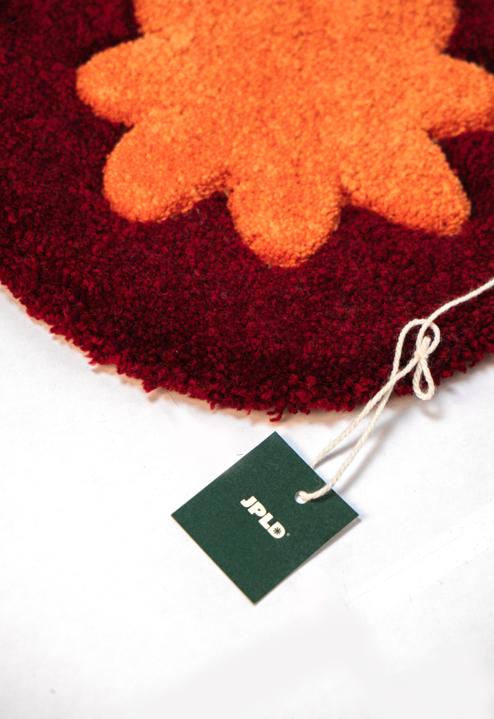 Tapis “Fleur” Orange — Collection Pop-Up Galerie 2024