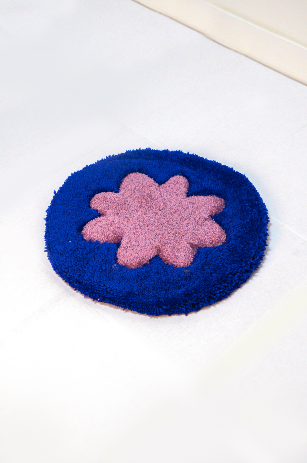 Tapis “Fleur” Violet — Collection Pop-Up Galerie 2024