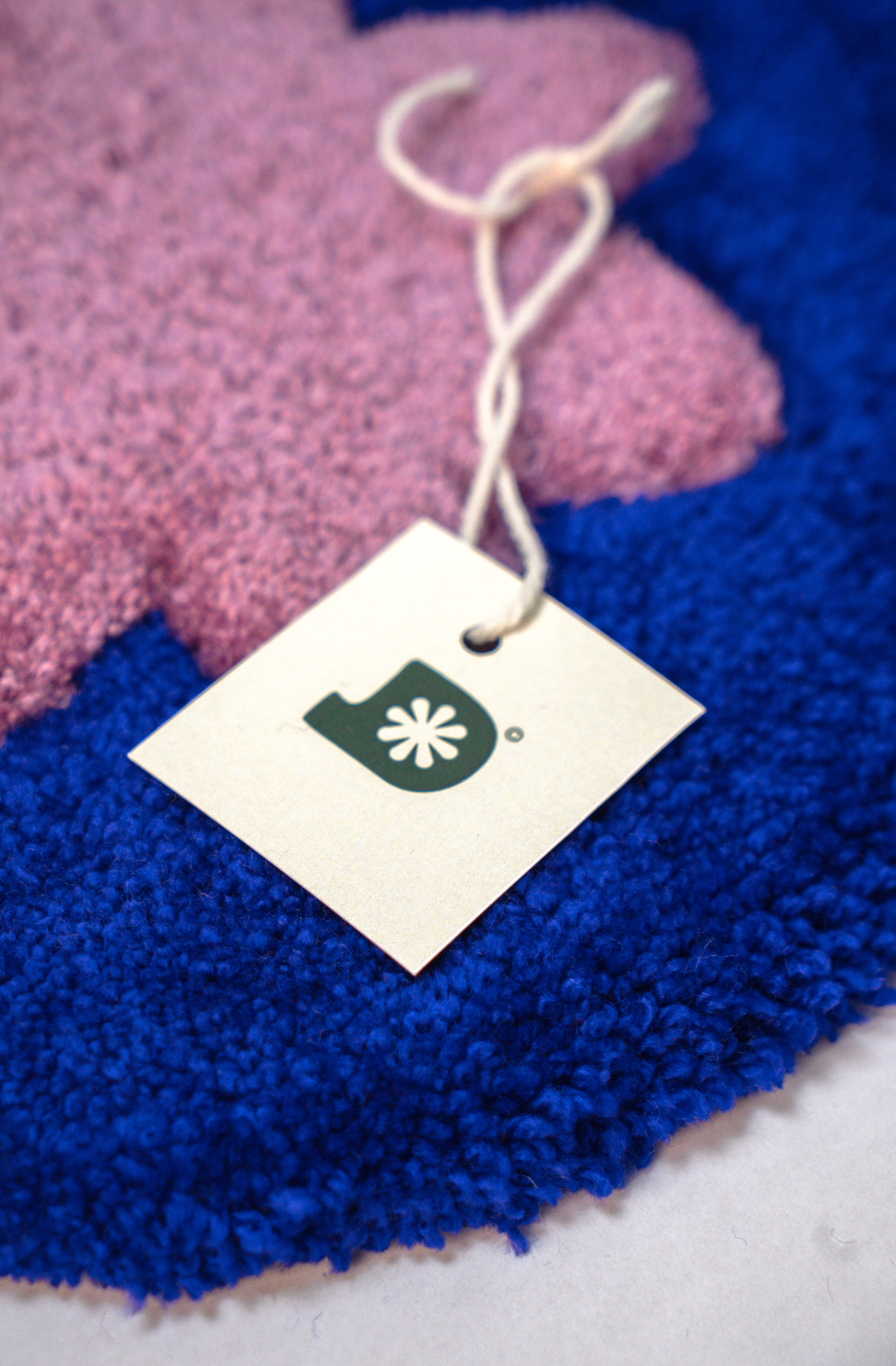 Tapis “Fleur” Violet — Collection Pop-Up Galerie 2024